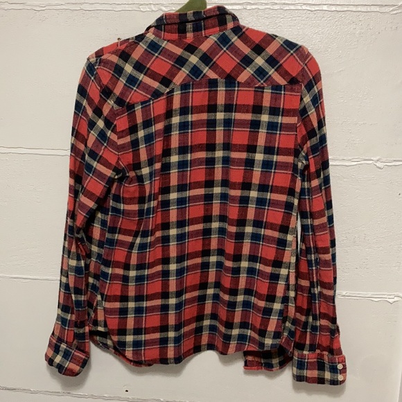 Levis plaid flannel shirt - Picture 3 of 4